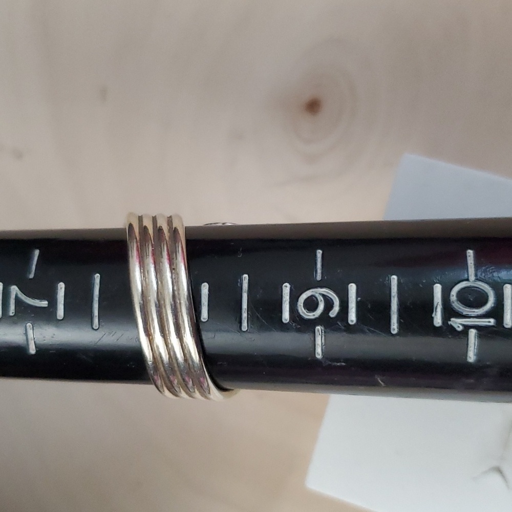 Striking Sterling Silver 925 Statement Ring Bold,… - image 5